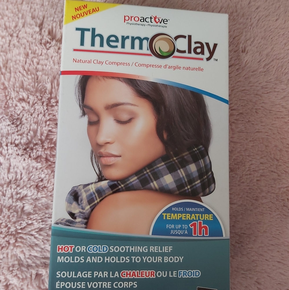 COPY - Thermoactive reusable  clay compress